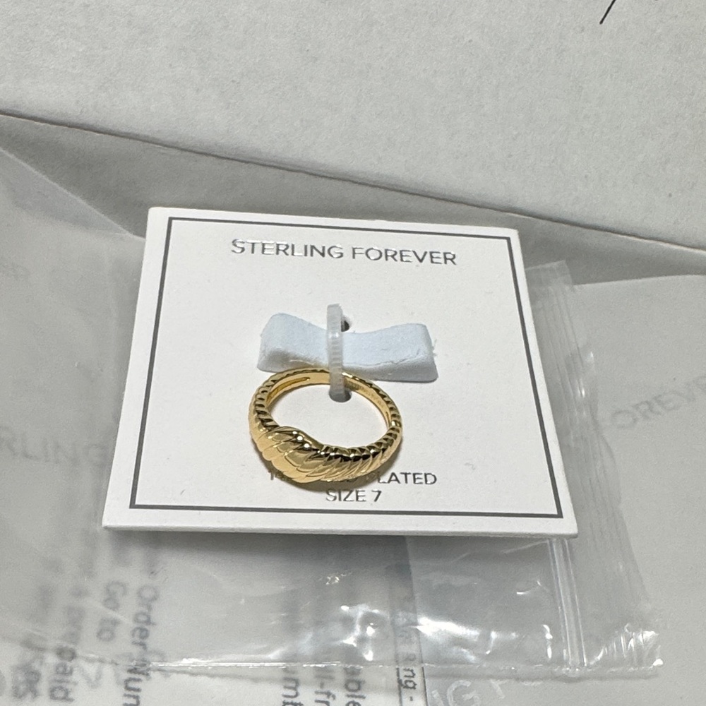 Sterling Forever Gold-Tone Women's Ring
